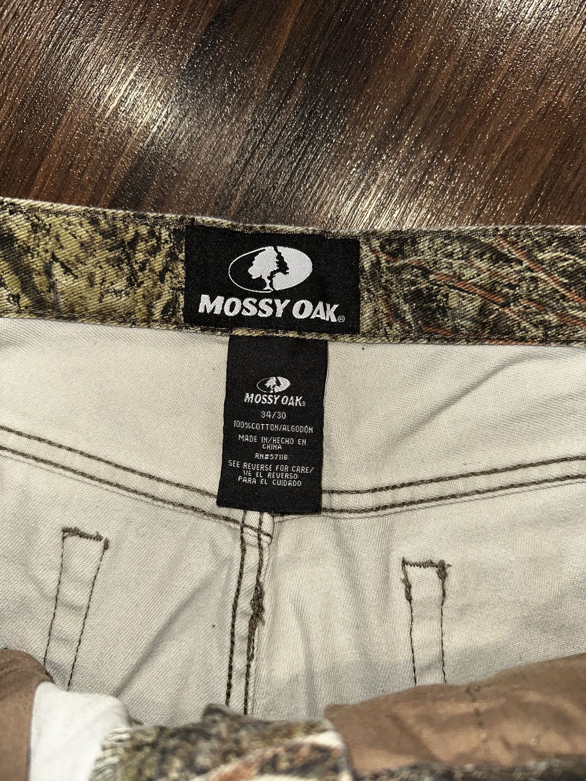 Carhartt Wip Vtg Carhartt Style REALTREE Camo Moss Baggy Pants 33 x 28 Size US 33 - 3 Thumbnail