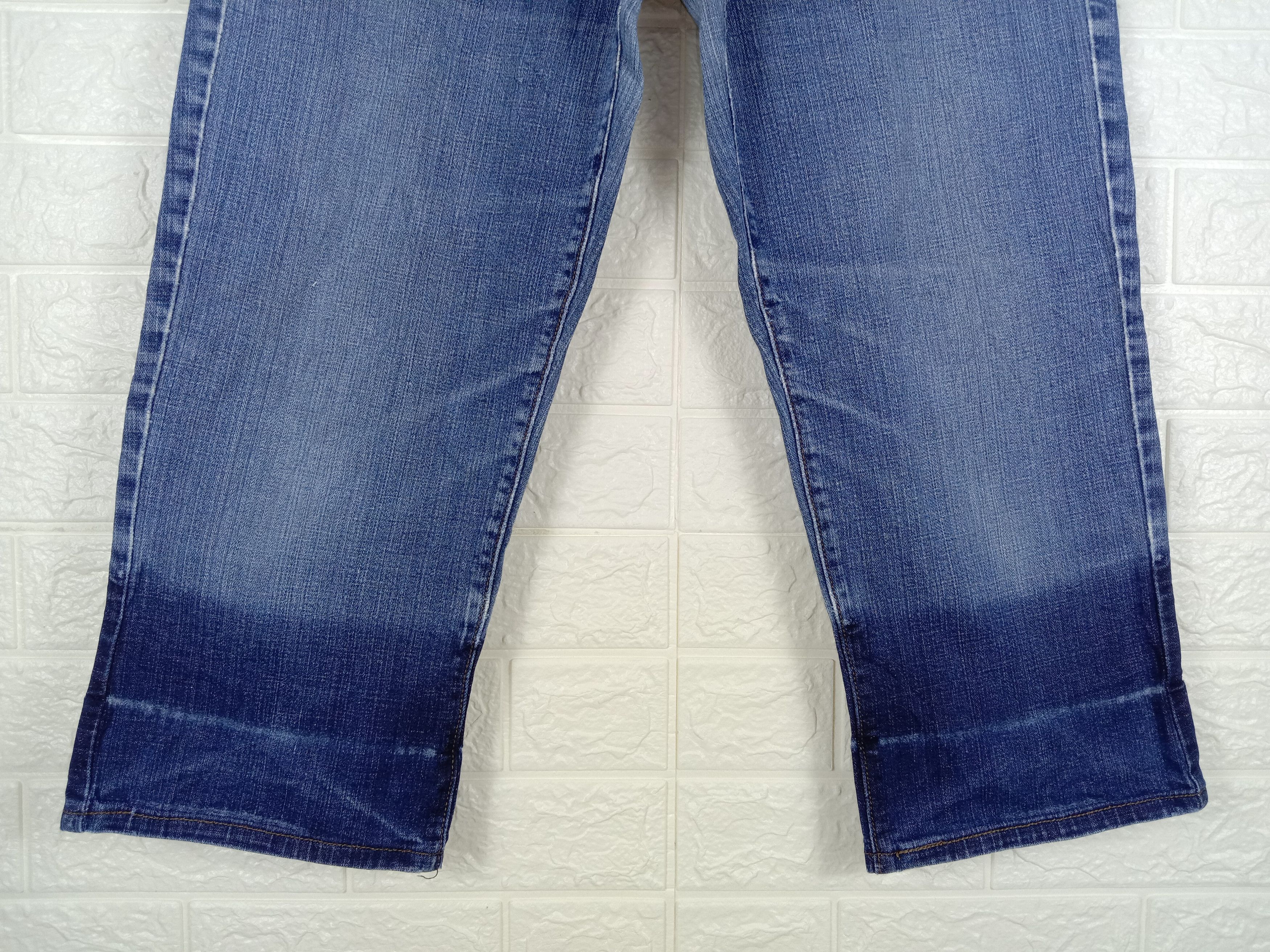 Levi's Vintage Levi's 515 Jeans Capri Blue Wash Denim Size 31" - 3 Thumbnail