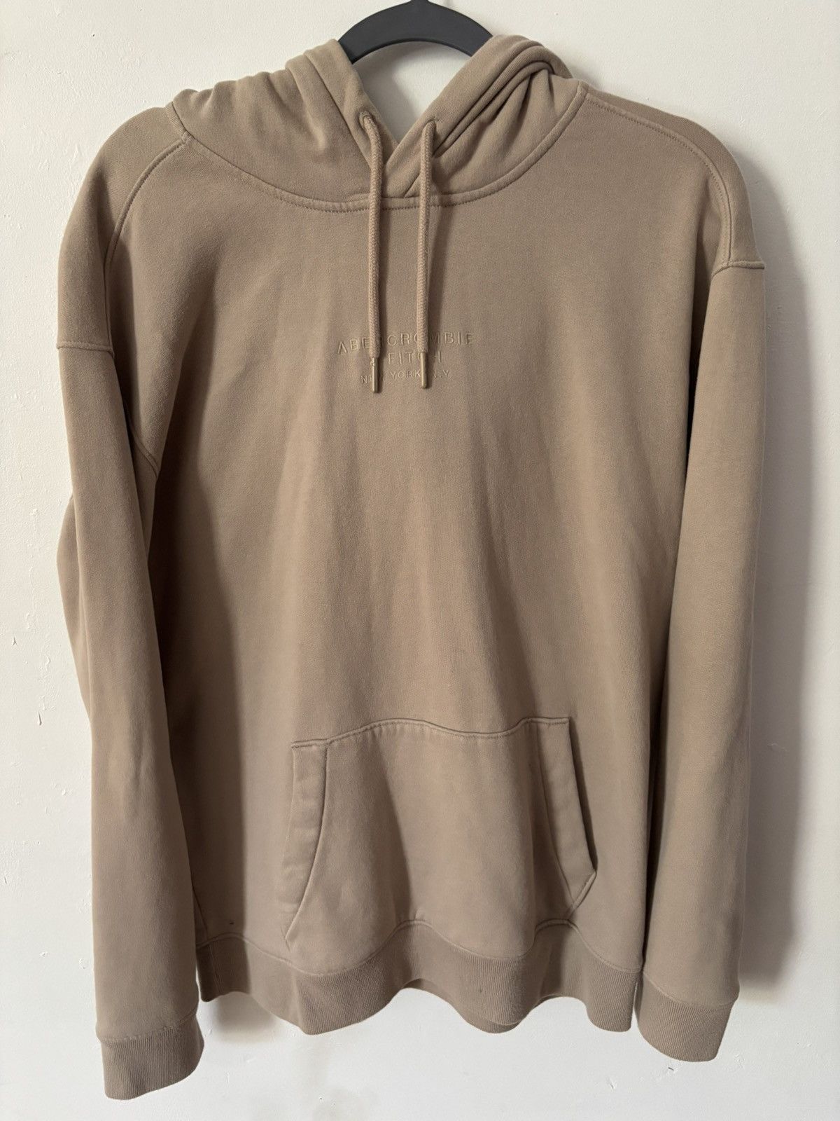Abercrombie & Fitch Abercrombie & Fitch Tan Hoodie Size US M / EU 48-50 / 2 - 1 Thumbnail