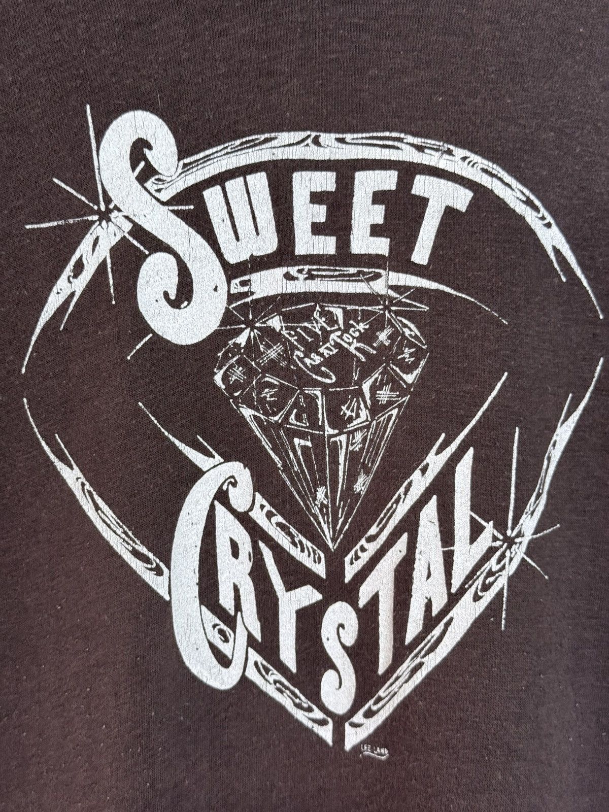 Band Tees Rare Sweet Crystal 70’s 5 Carat Rock. Size US S / EU 44-46 / 1 - 6 Thumbnail