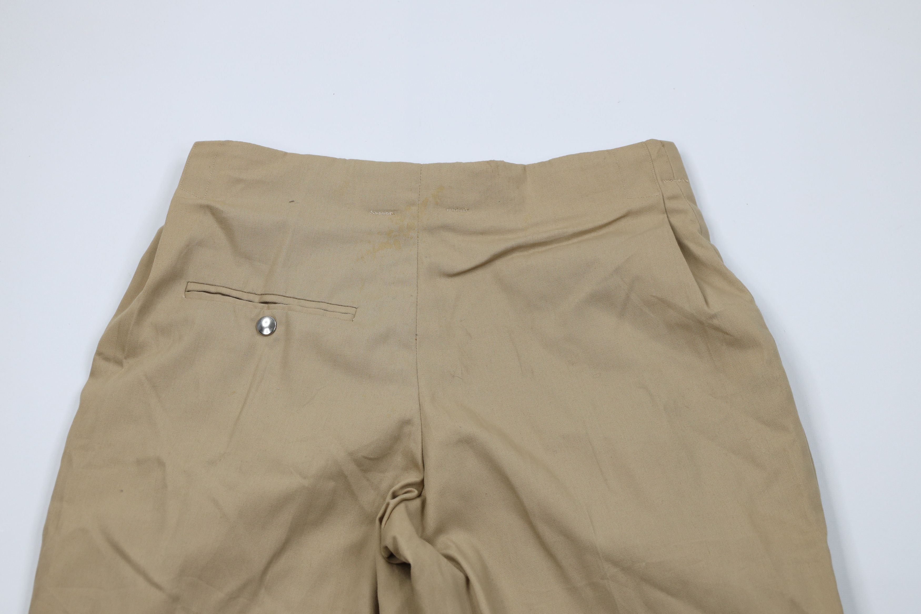 Vintage Vintage 90s Streetwear Custom Made Snap Button Chino Pants Size US 30 / EU 46 - 12 Thumbnail