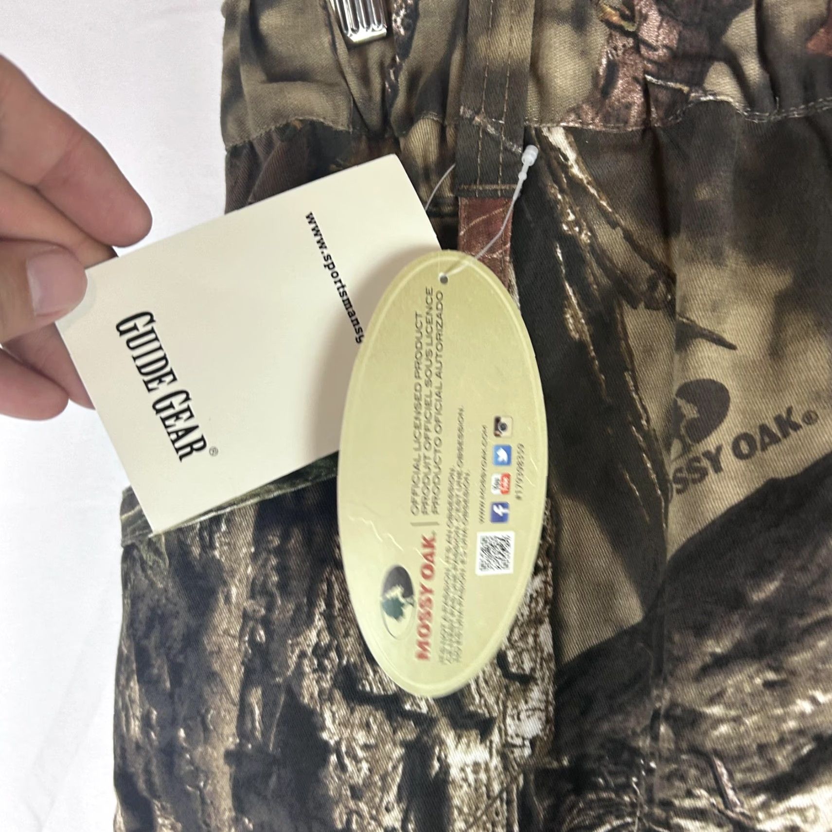 Vintage Guide Gear Pants Mens Large Camouflage Mossy Oak Camo Hunting Outdoor Cargo Size US 33 - 6 Thumbnail