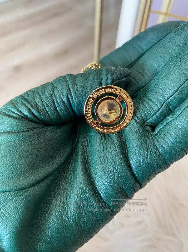 Vivienne Westwood Vivienne Westwood Medium vintage gold orb necklace Size ONE SIZE - 3 Thumbnail