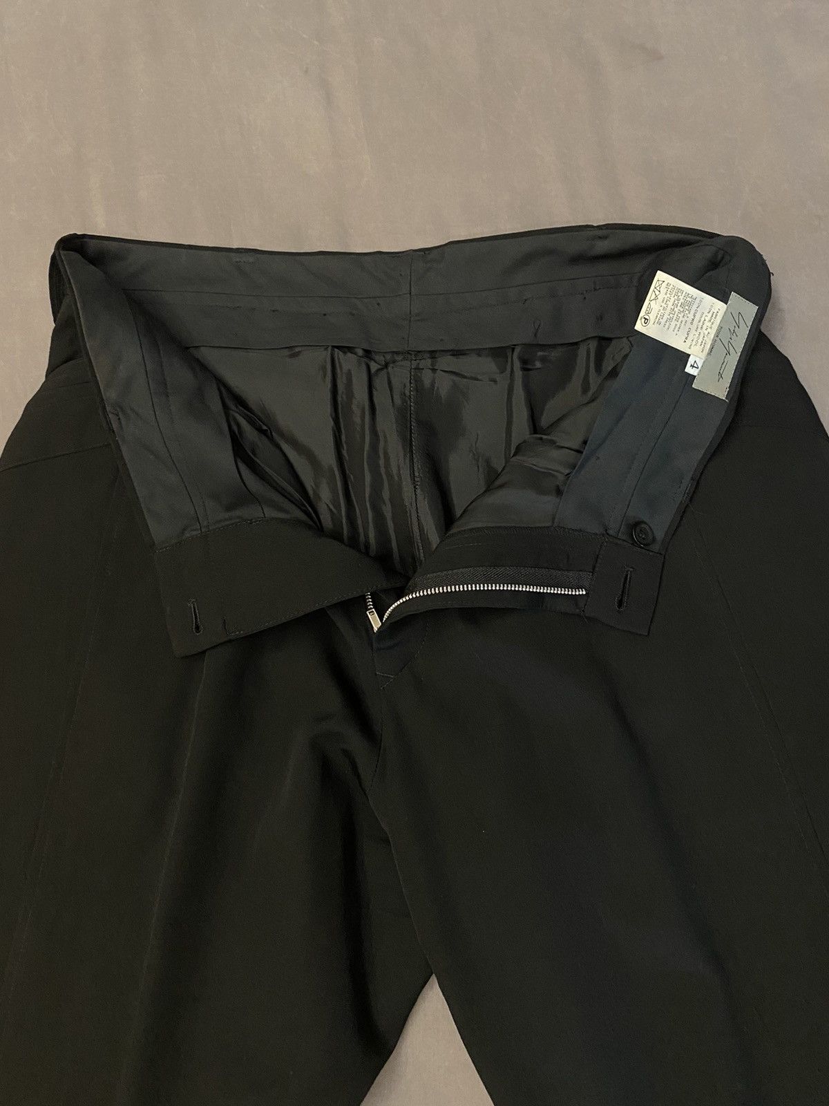 Y-3 Black Side Zipper Pocket Pants Size US 36 / EU 52 - 8 Thumbnail