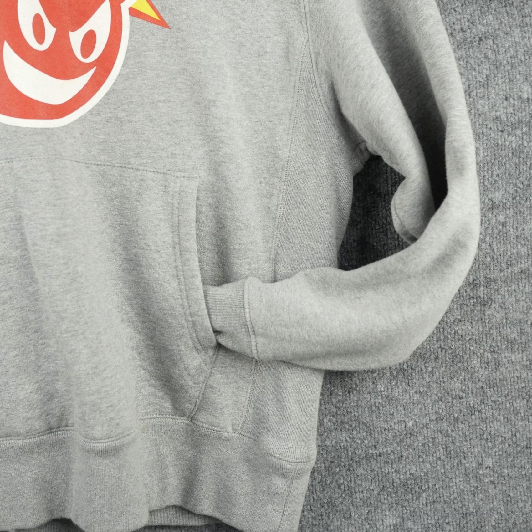 The Hundreds The Hundreds Hoodie Mens L Gray Devil Bomb Graphic Pullover Sweatshirt Evil Half Size US L / EU 52-54 / 3 - 6 Thumbnail