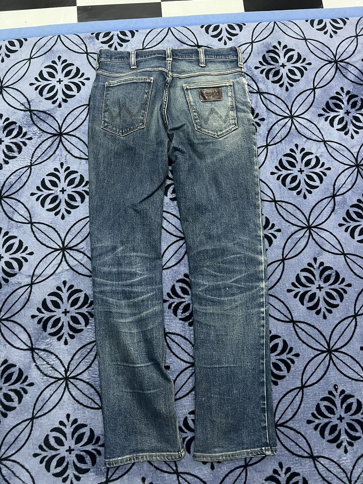 Vintage × Wrangler Wrangler USA - vintage 90’s distressed Size US 29 - 12 Thumbnail