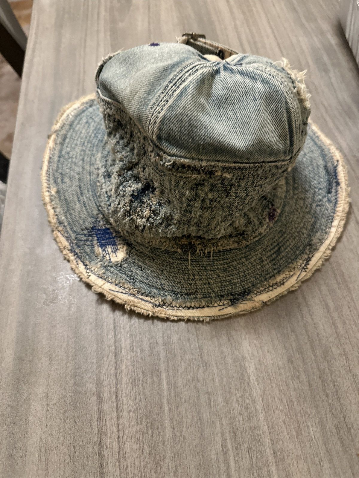 kapital Kountry デニム バケットハット Kapital Kountry Crash Remake Indigo Bucket Hat – Cotton Sheep