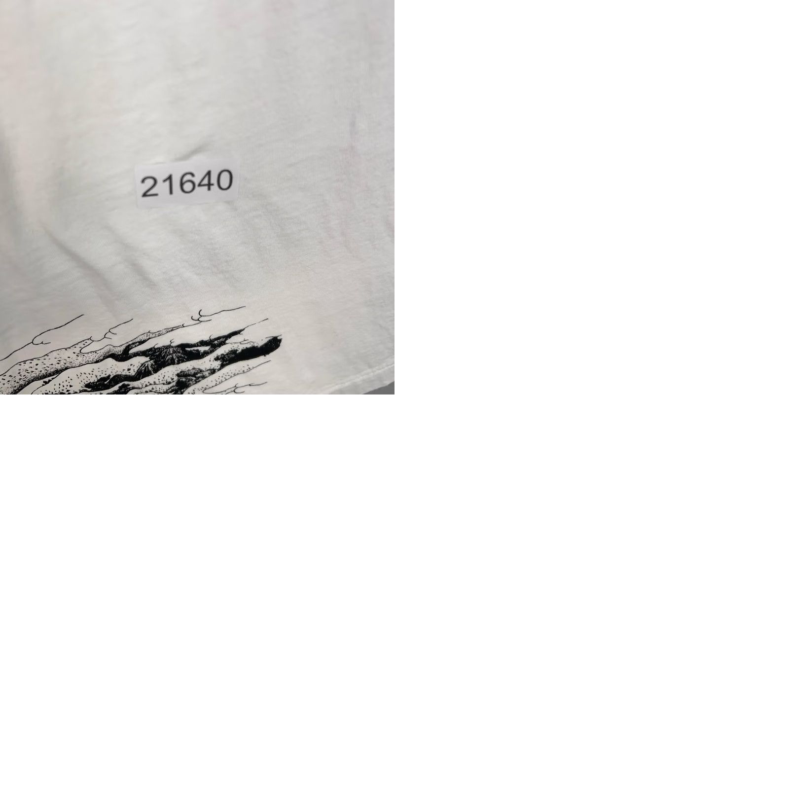 Y/Project Kume The Hokusai Project Shirt Mens 2XL Mount Fuji Graphic Japan White Crew Neck Short Sleeve T-Shirt Art USA Countries Nature Size US XXL / EU 58 / 5 - 9 Thumbnail