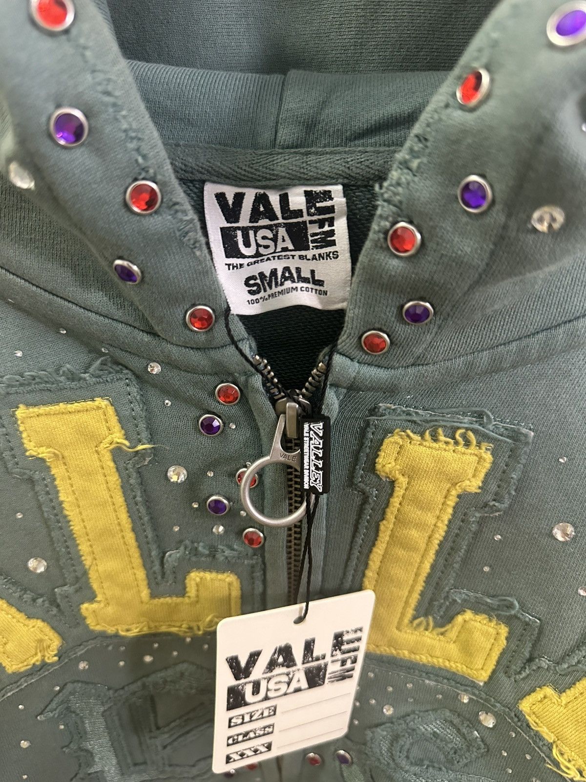 Vale Vale Bank Zip Up (S) Size US S / EU 44-46 / 1 - 3 Thumbnail