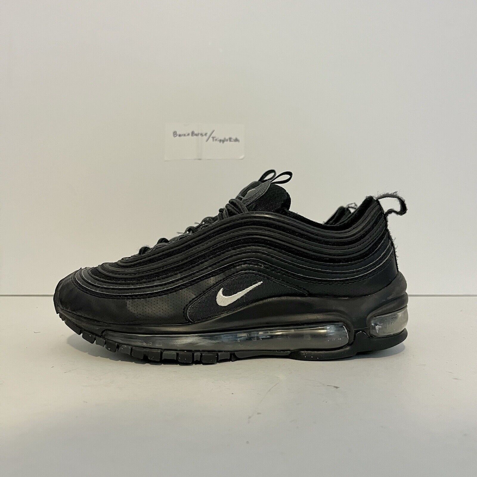Nike 2021 Nike Air Max 97 GS Triple black 921522-011 4Y/ 5.5 Wmns Size US 5.5 / IT 35.5 - 1 Thumbnail