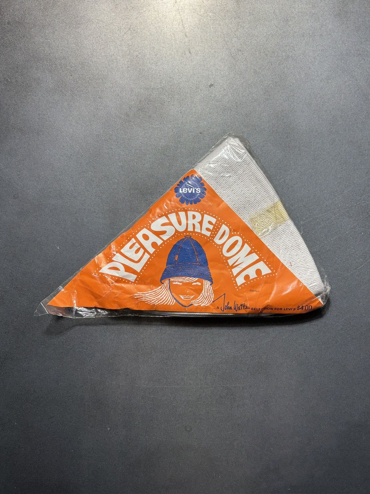 Levi's 1970s Levi's "Pleasure Dome" by John Weitz Vintage Big E Hat Size ONE SIZE - 8 Thumbnail