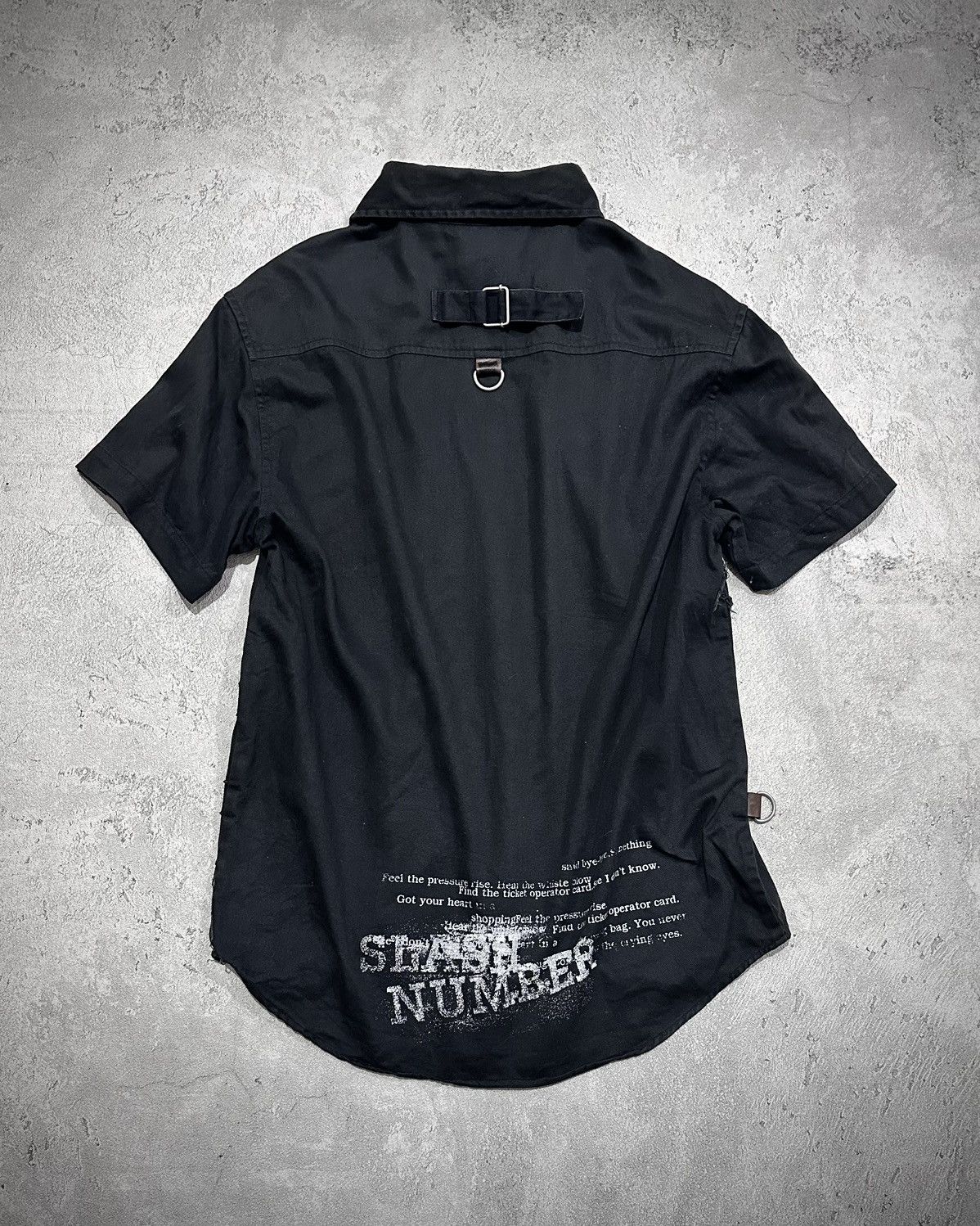 Seditionaries Slash Number Zipper Shirt Seditionaries Style Size US M / EU 48-50 / 2 - 4 Thumbnail