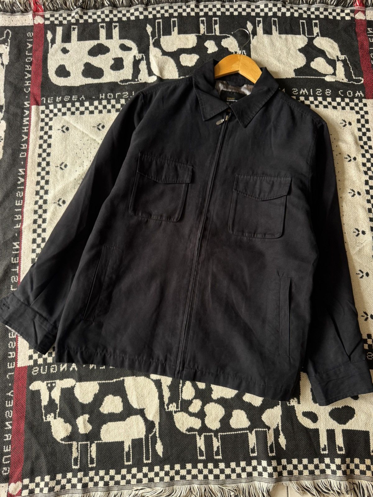 Kansai Yamamoto SISSY BY KANSAI YAMAMOTO UTILITY JACKET VELVET Size US M / EU 48-50 / 2 - 1 Thumbnail