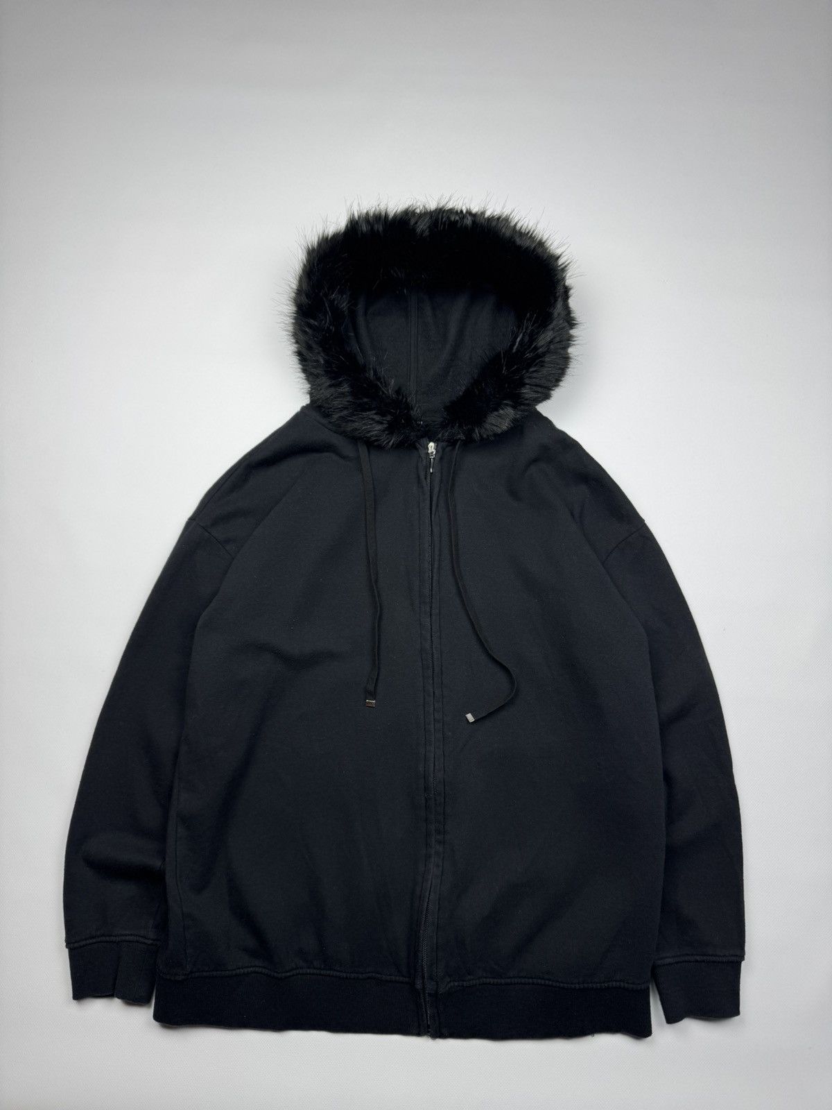 If Six Was Nine Vintage If Six Was Nine Faux Fur Zip Hoodie Size US M / EU 48-50 / 2 - 2 Thumbnail