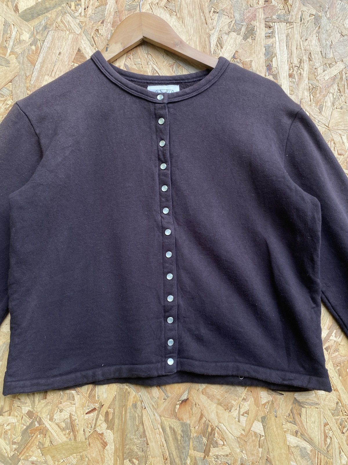 agnes b. Agnes b cropped snap button Size S / US 4 / IT 40 - 4 Thumbnail