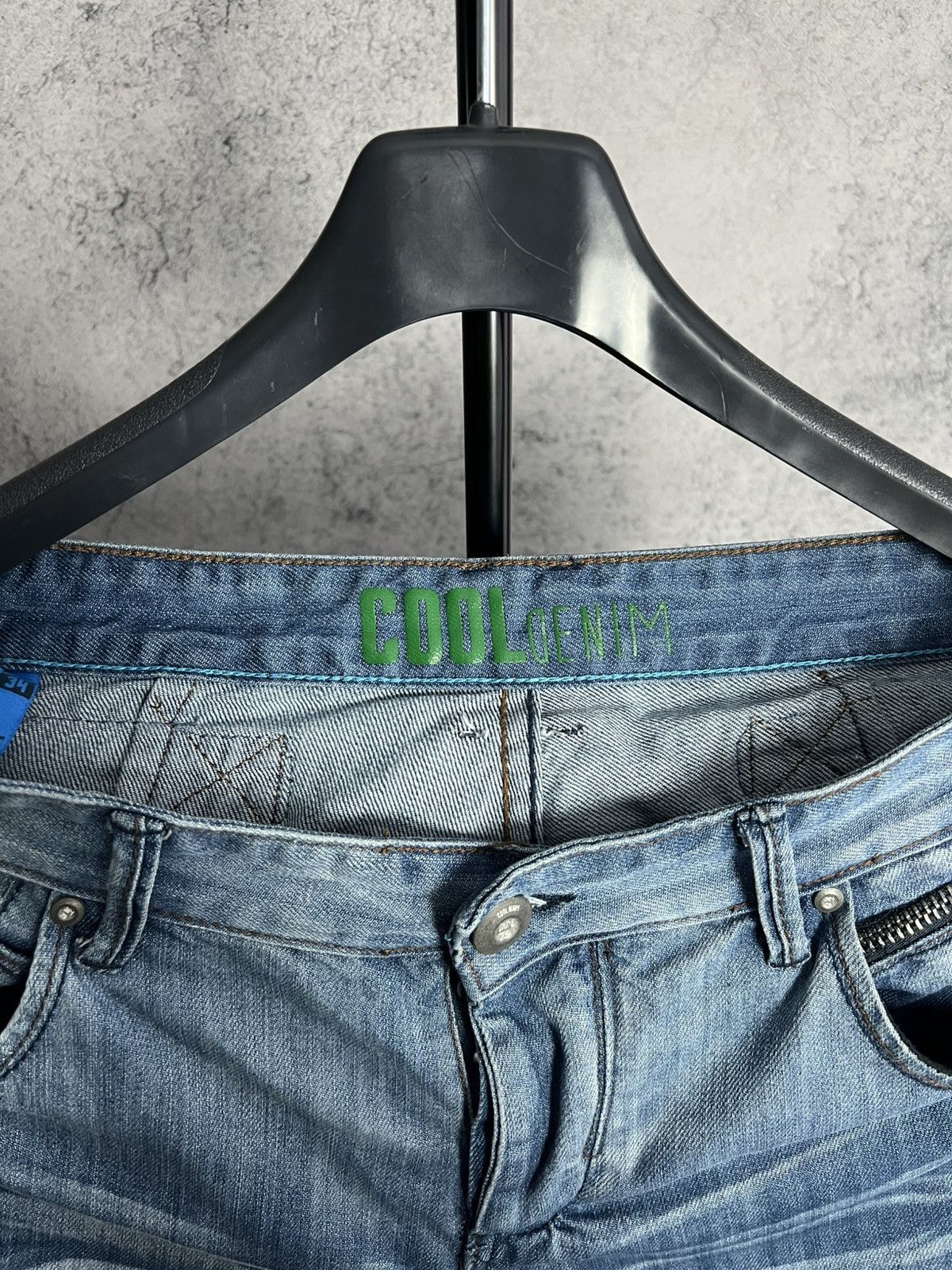 Other Y2K Jeans Crazy Fit Denim Pants 2000s Slim Size US 34 / EU 50 - 4 Thumbnail