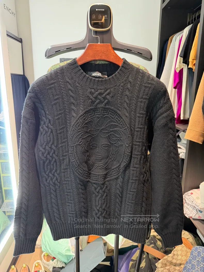 Versace Versace Classic Medusa wool sweater knit Size US M / EU 48-50 / 2 - 1 Thumbnail
