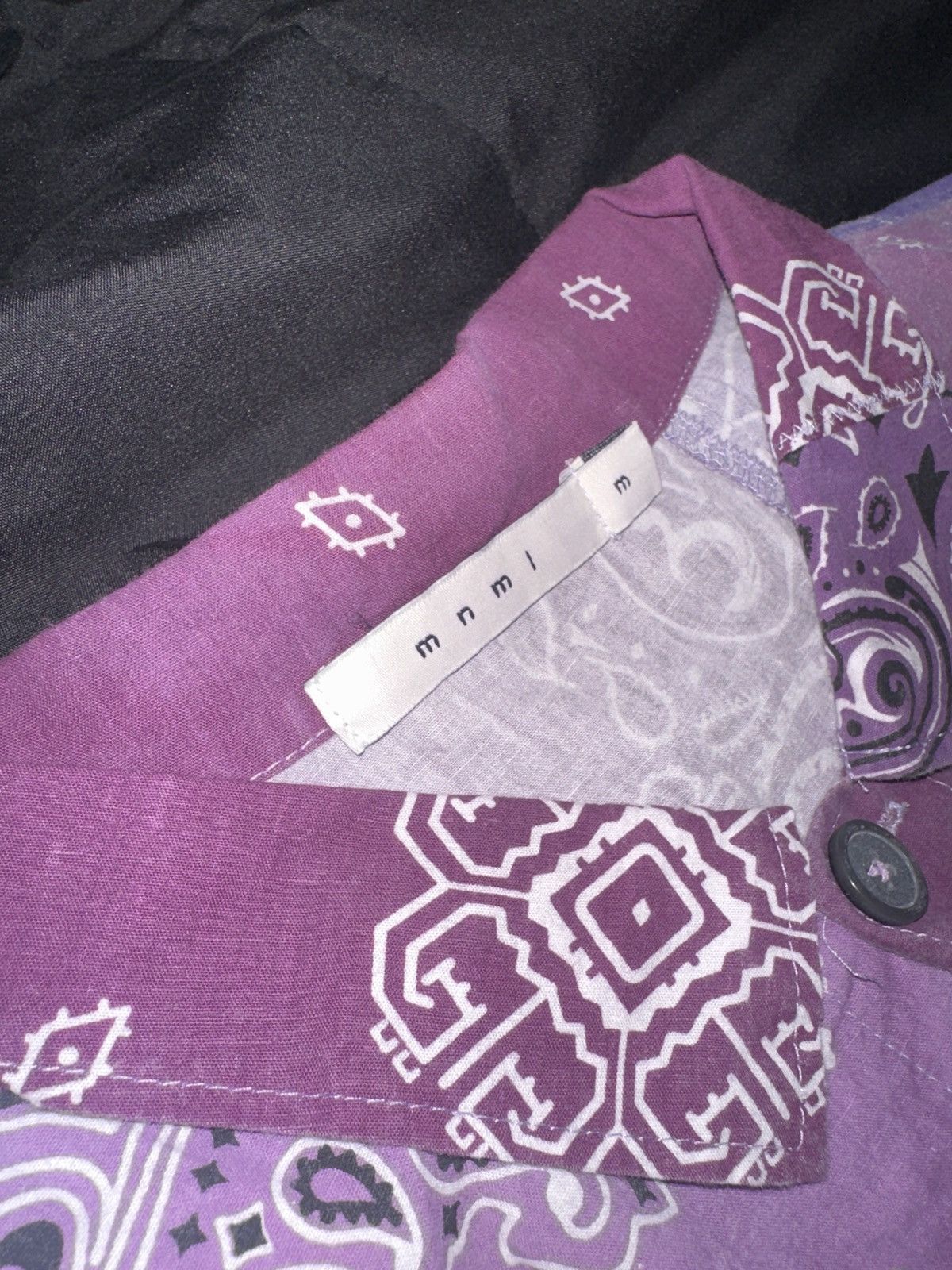 MNML Bandana Trucker Shirt - Purple / M Size US M / EU 48-50 / 2 - 2 Thumbnail