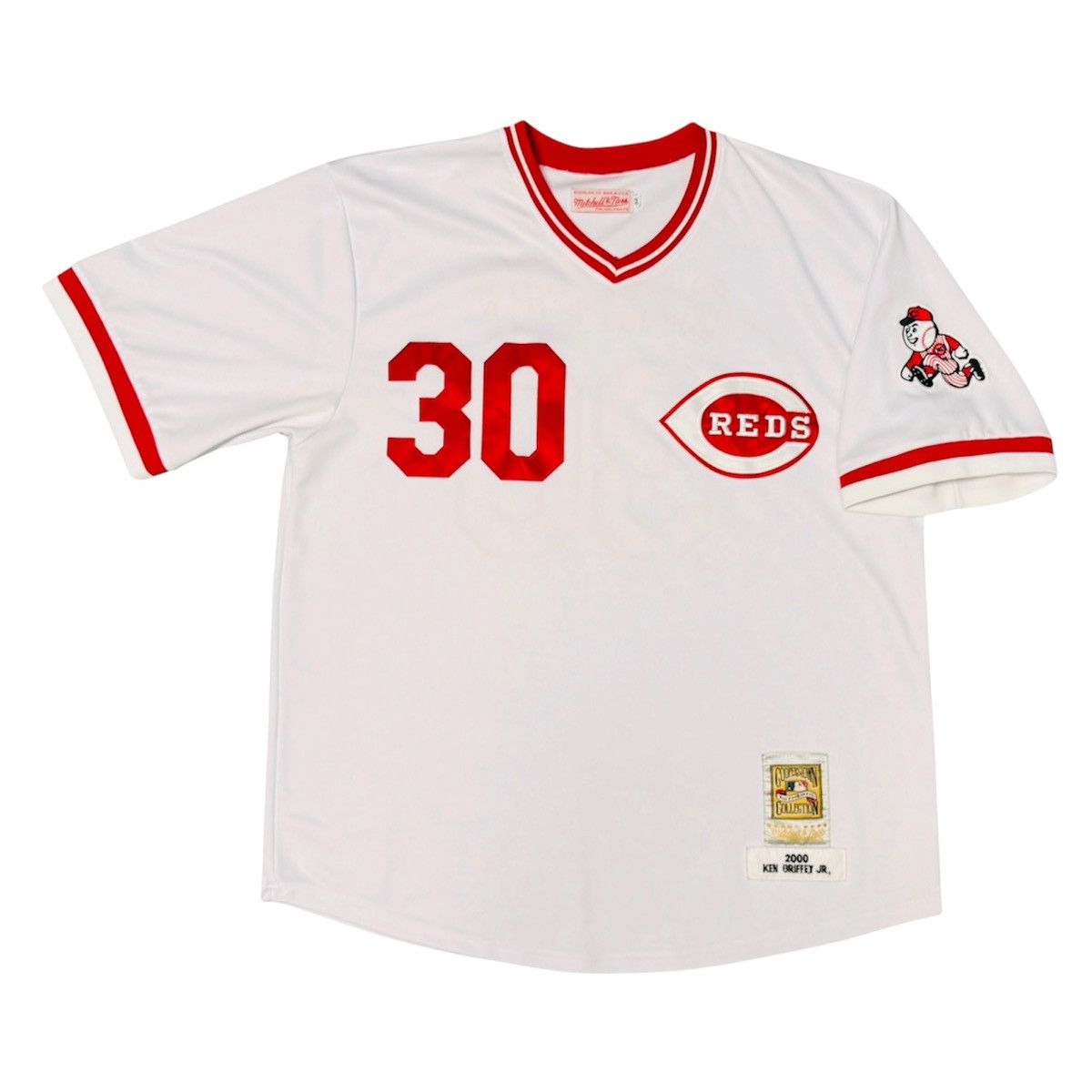 Mitchell & Ness Vintage Ken GRIFFEY Jr Cincinnati REDS Baseball Jersey XXL Size US XXL / EU 58 / 5 - 1 Thumbnail