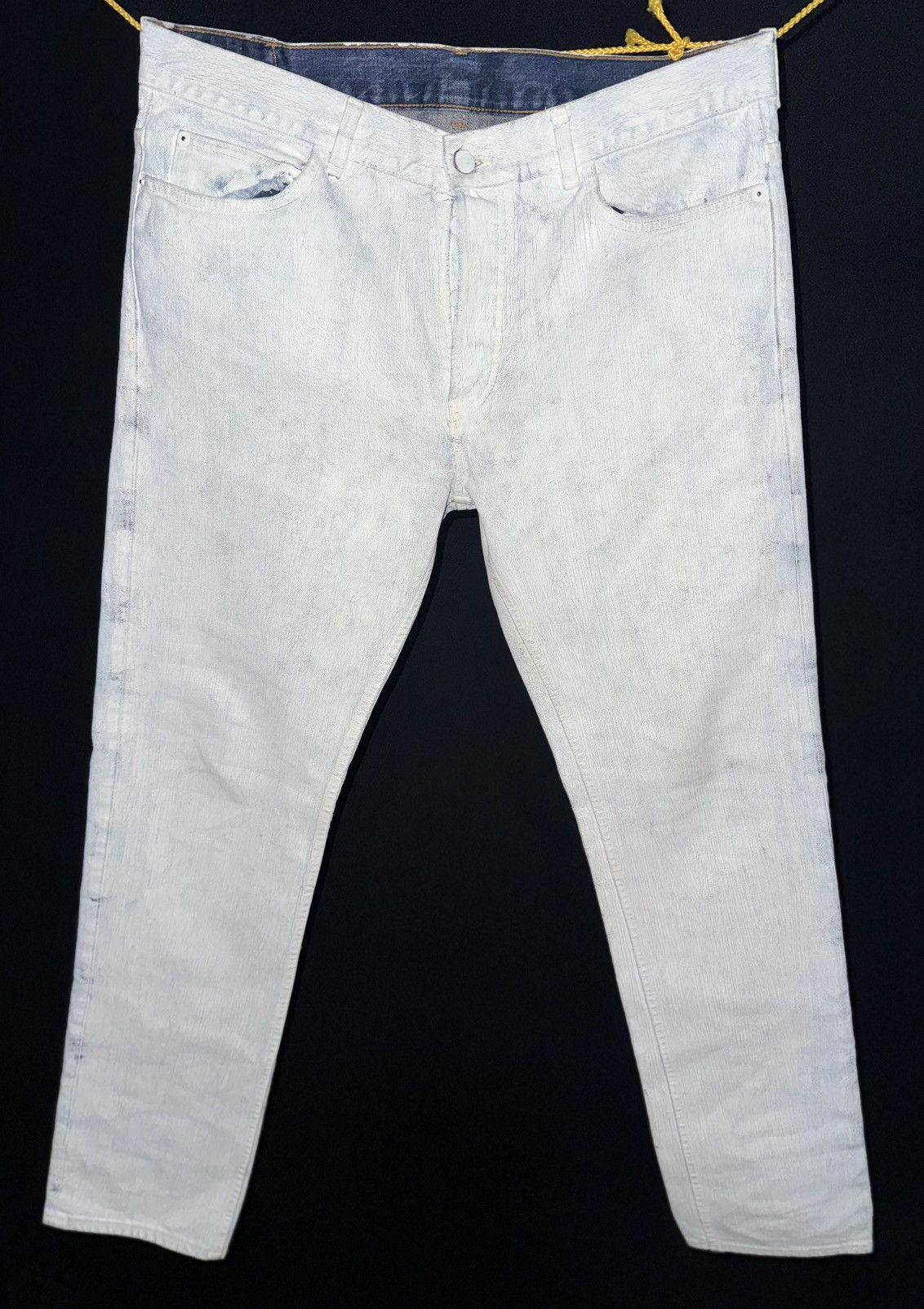 H&M × Maison Margiela Maison Margiela x H&M Painted Jeans Size US 36 / EU 52 - 1 Thumbnail