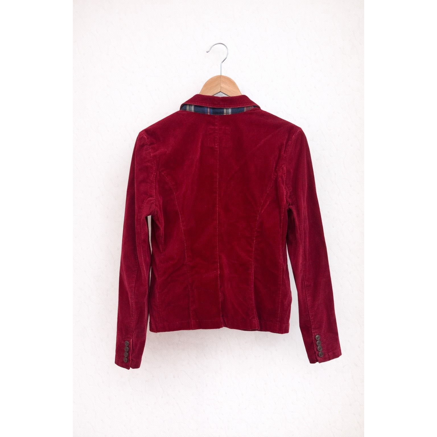 American Eagle Outfitters American Eagle SZ S vintage pink corduroy blazer Size S / US 4 / IT 40 - 2 Thumbnail