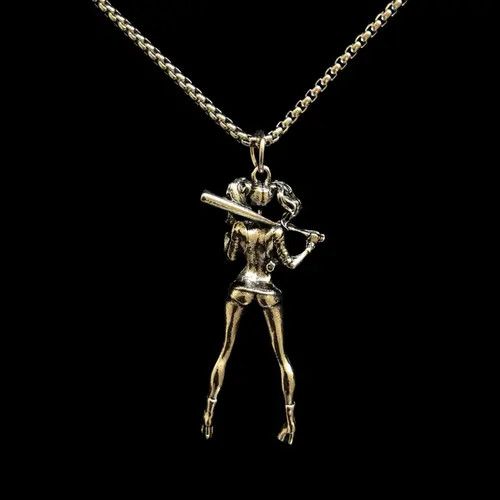 Jewelry Punk Necklace Gothic Chain Size ONE SIZE - 4 Thumbnail