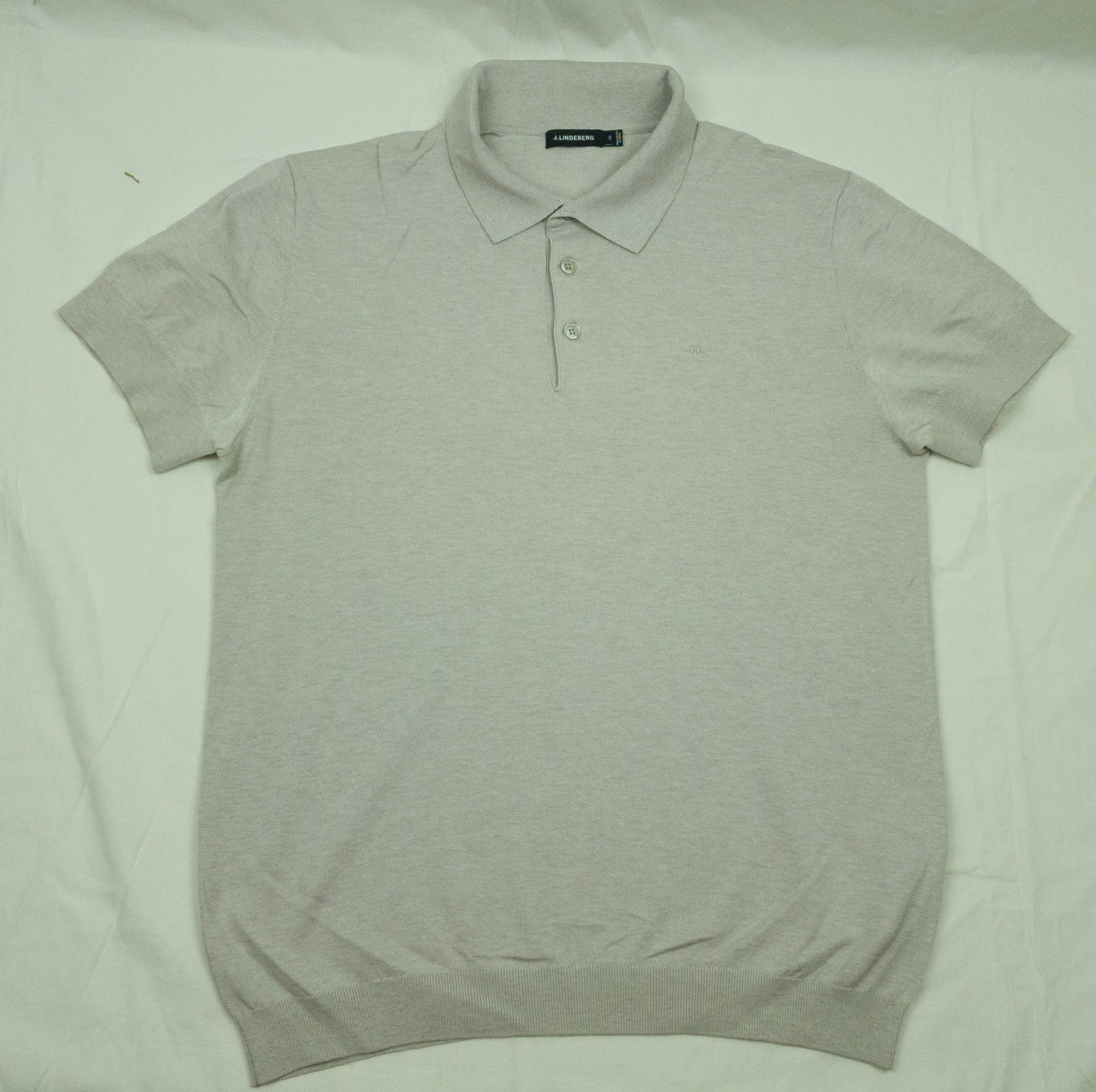 J.Lindeberg J.Lindeberg mens polo top silk cotton size S-M ( LABEL M) Size US M / EU 48-50 / 2 - 3 Thumbnail