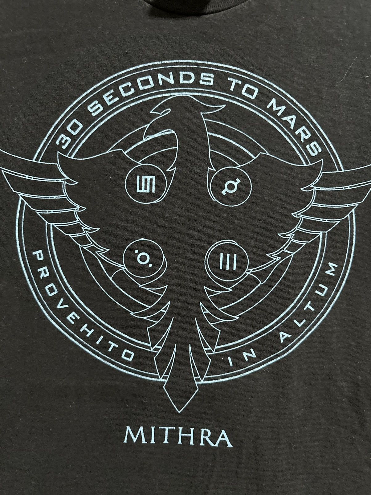 Band Tees × Vintage 30 Seconds To Mars Mithra Tee Size US M / EU 48-50 / 2 - 2 Thumbnail