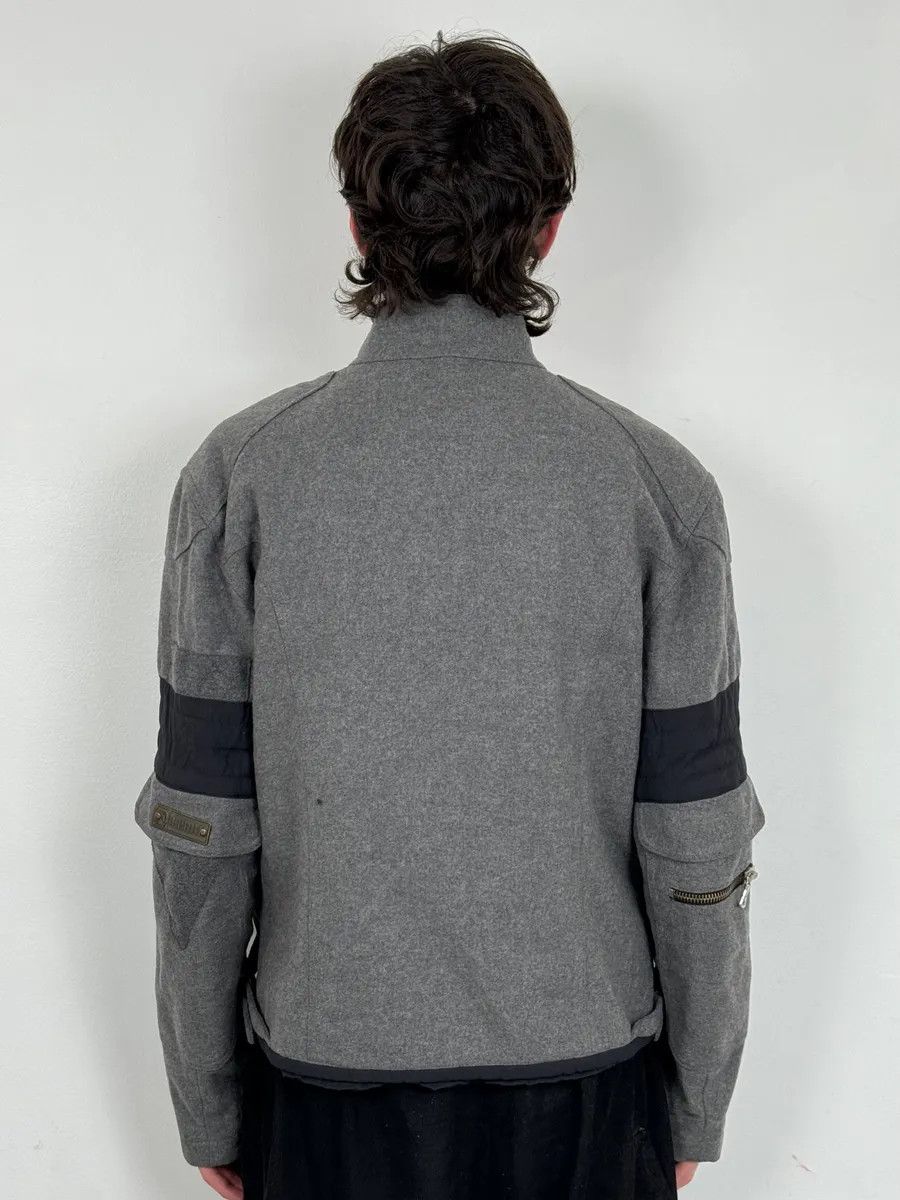 Gianfranco Ferre 2000s Gianfranco Ferré Grey Wool Zip-up Jacket Size US M / EU 48-50 / 2 - 3 Thumbnail