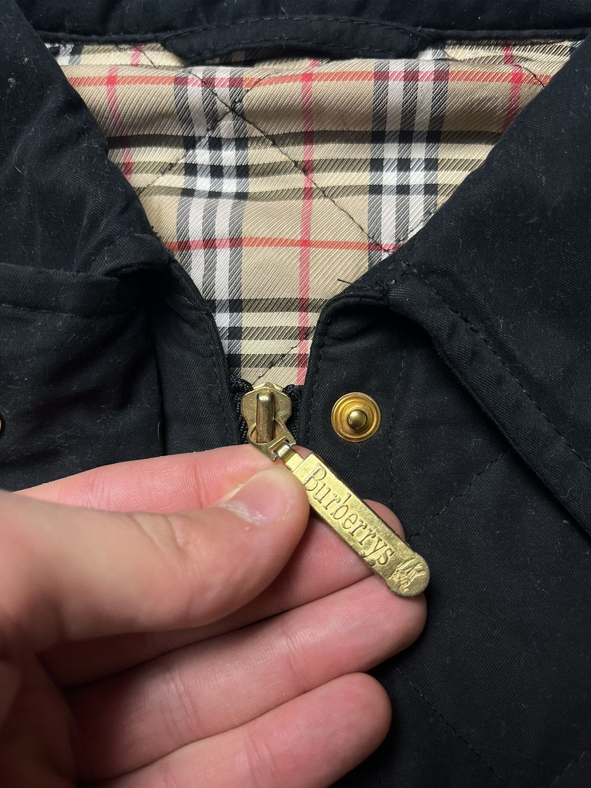 Burberry Vintage Burberrys luxury Quilted Lined Jacket Size US S / EU 44-46 / 1 - 12 Thumbnail