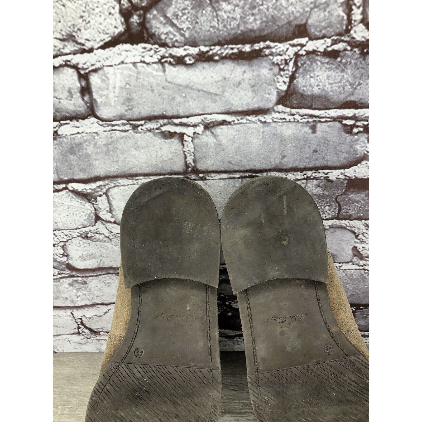 Other Experience Taupe Suede Leather Oxfords Cap Toe Casual Shoes Size US 9 / EU 42 - 8 Thumbnail