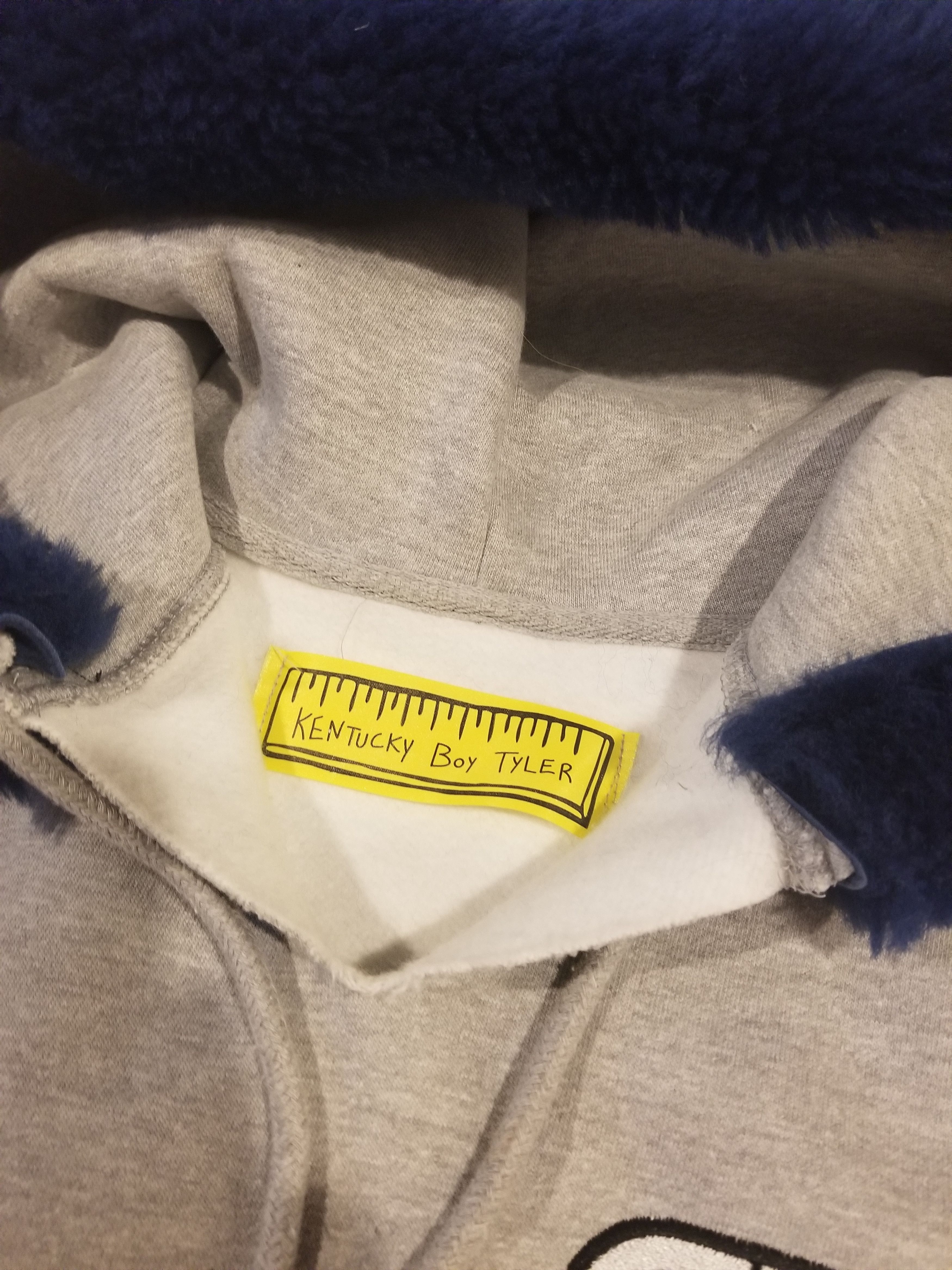 Kentucky Boy Tyler Shearling fur trim hoodie Size US L / EU 52-54 / 3 - 2 Thumbnail