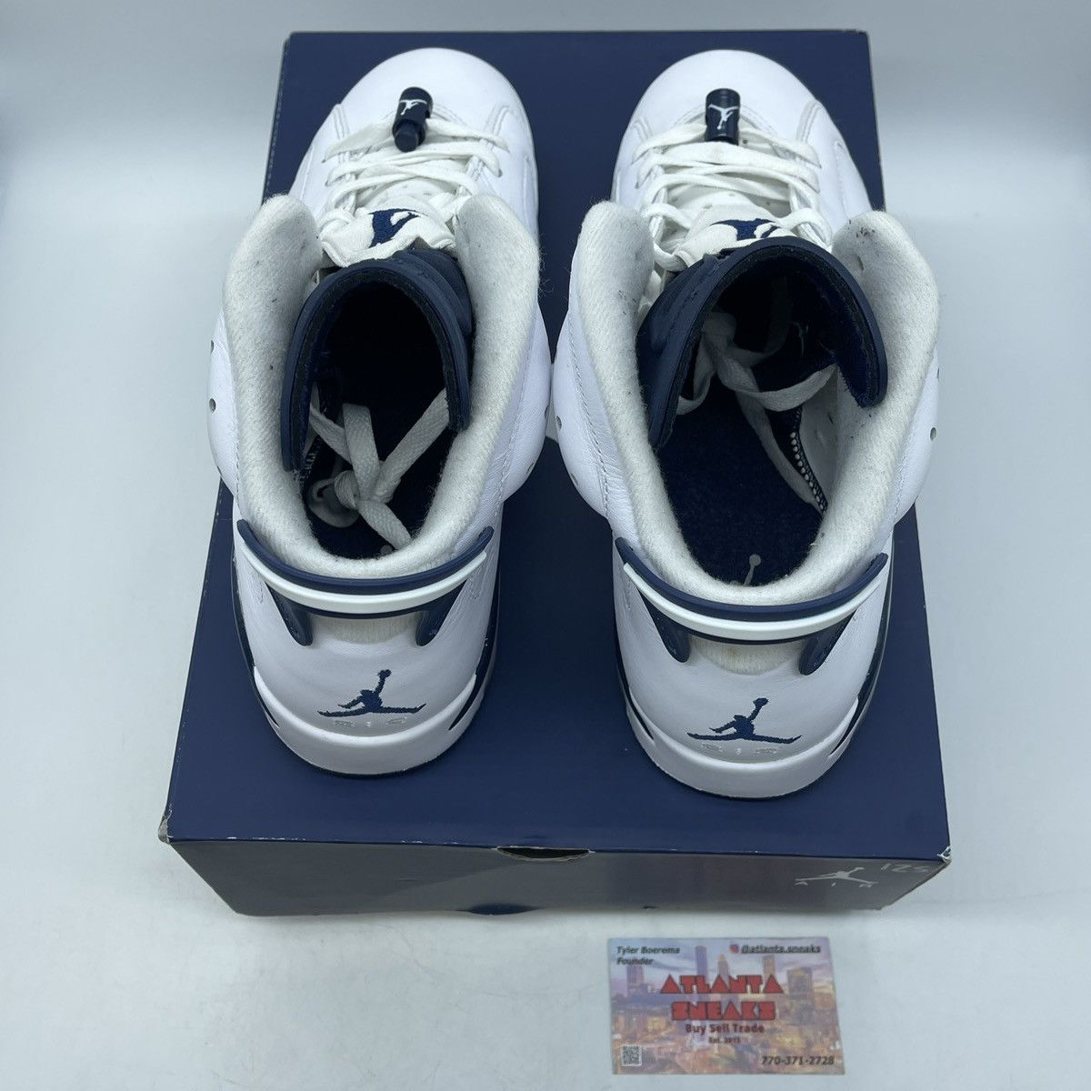 Jordan Brand Air Jordan 6 midnight navy Size US 8.5 / EU 41-42 - 6 Thumbnail
