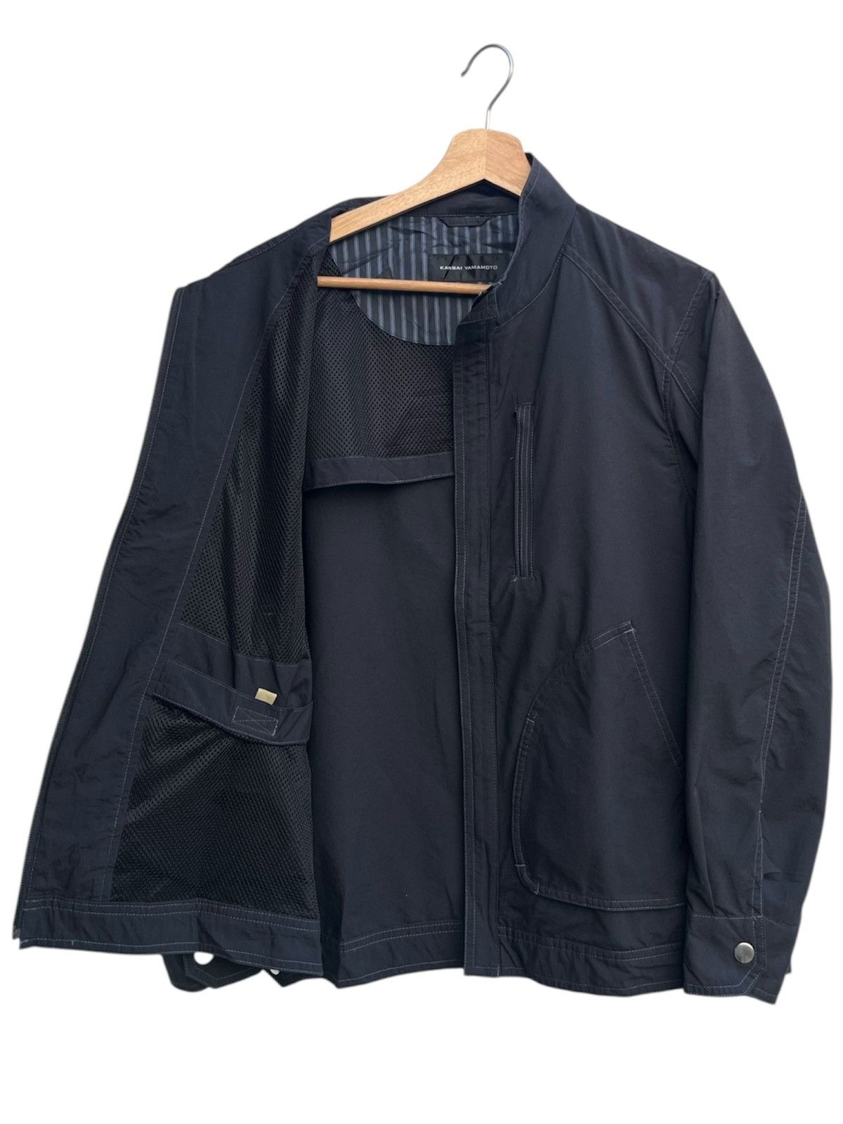 Kansai Yamamoto Kansai Yamamoto Multi Pockets Light Jacket Size US M / EU 48-50 / 2 - 4 Thumbnail