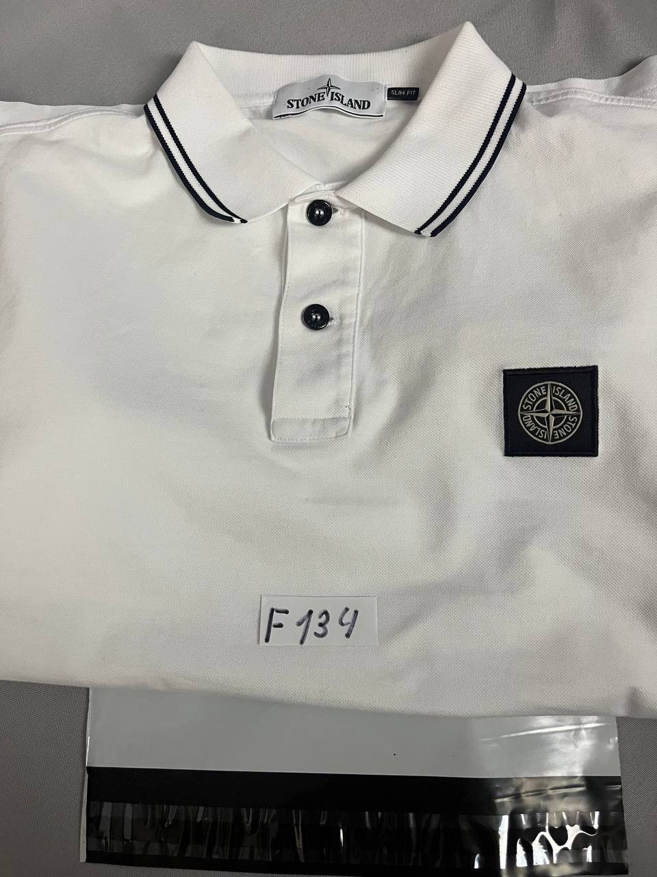 Stone Island Stone Island Polo Tee T Shirt White Size US M / EU 48-50 / 2 - 12 Thumbnail