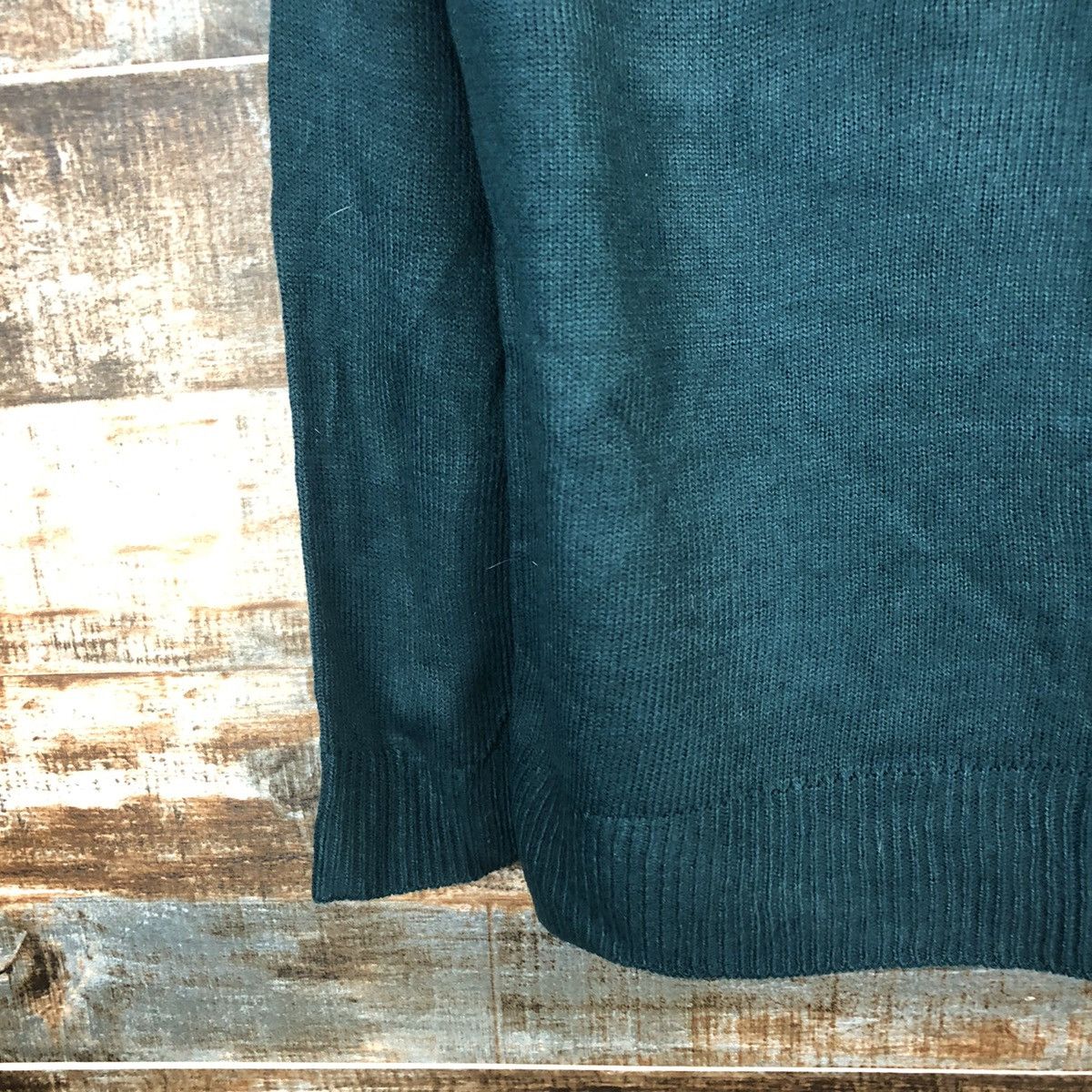 Homespun Knitwear × Japanese Brand Free Nature Green Knitwear #A1770 Size M / US 6-8 / IT 42-44 - 7 Thumbnail