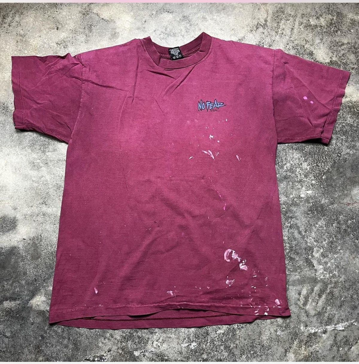 No Fear vintage no fear faded painter baggy single stitch tshirt Size US XL / EU 56 / 4 - 7 Thumbnail
