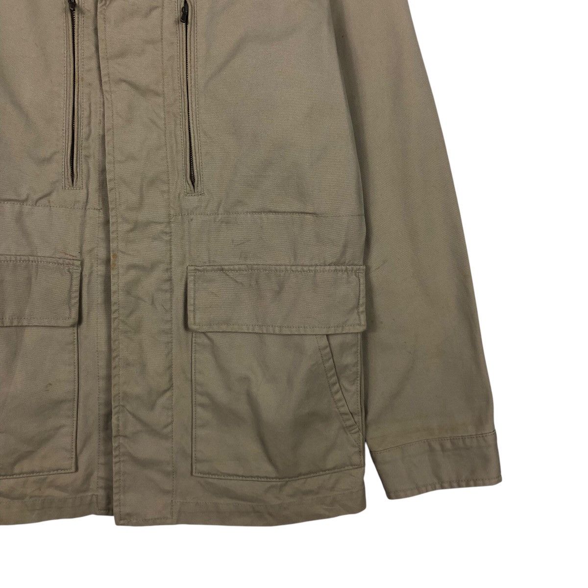Japanese Brand × Vintage 📌Vintage Chore Work Jacket Duck Canvas Uniqlo Issey Miyake Size US L / EU 52-54 / 3 - 6 Thumbnail