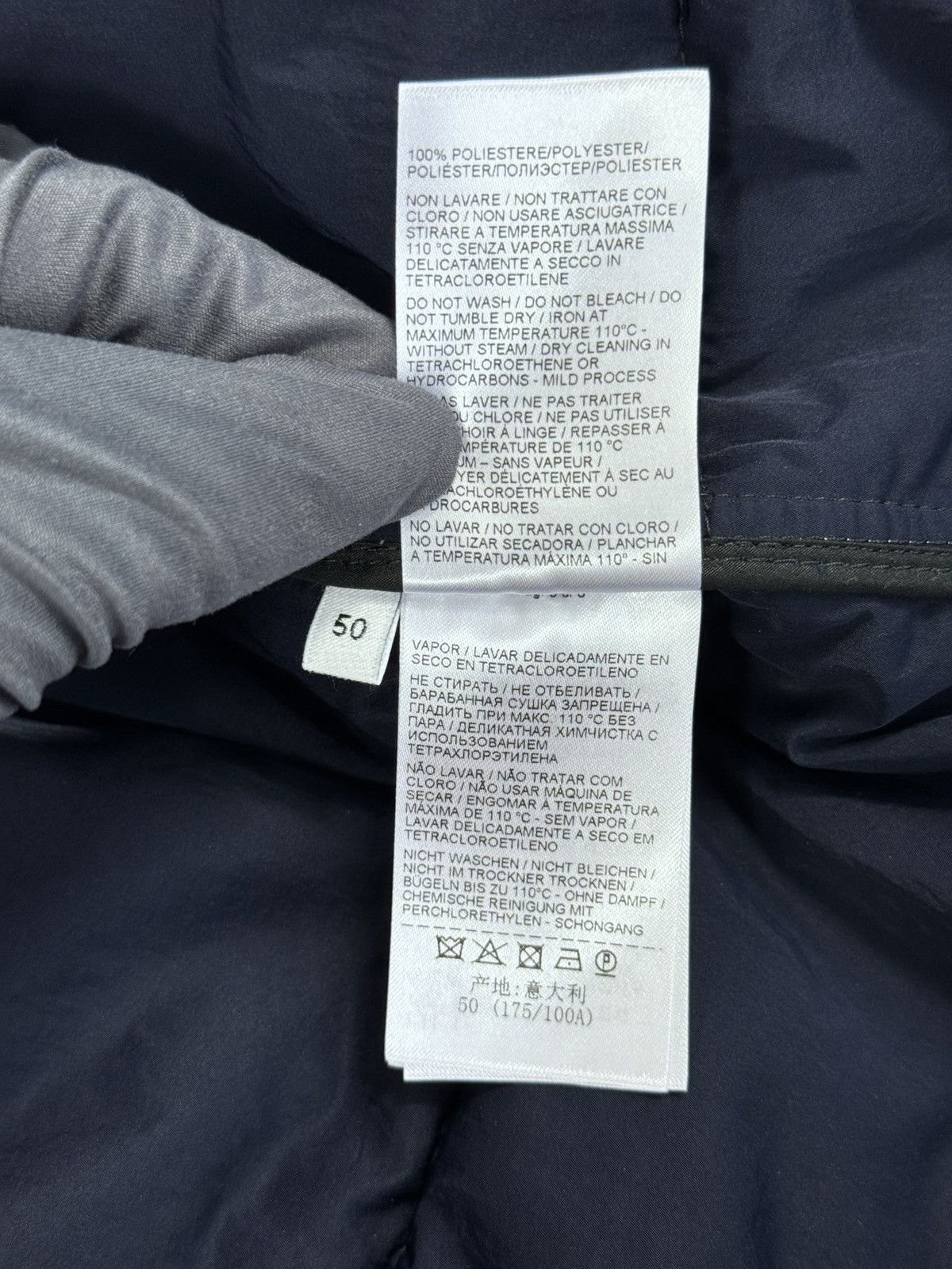 Bottega Veneta 2 IN 1 ZIP UP DOUBLE LAYER CROPPED JACKET Size US L / EU 52-54 / 3 - 7 Thumbnail