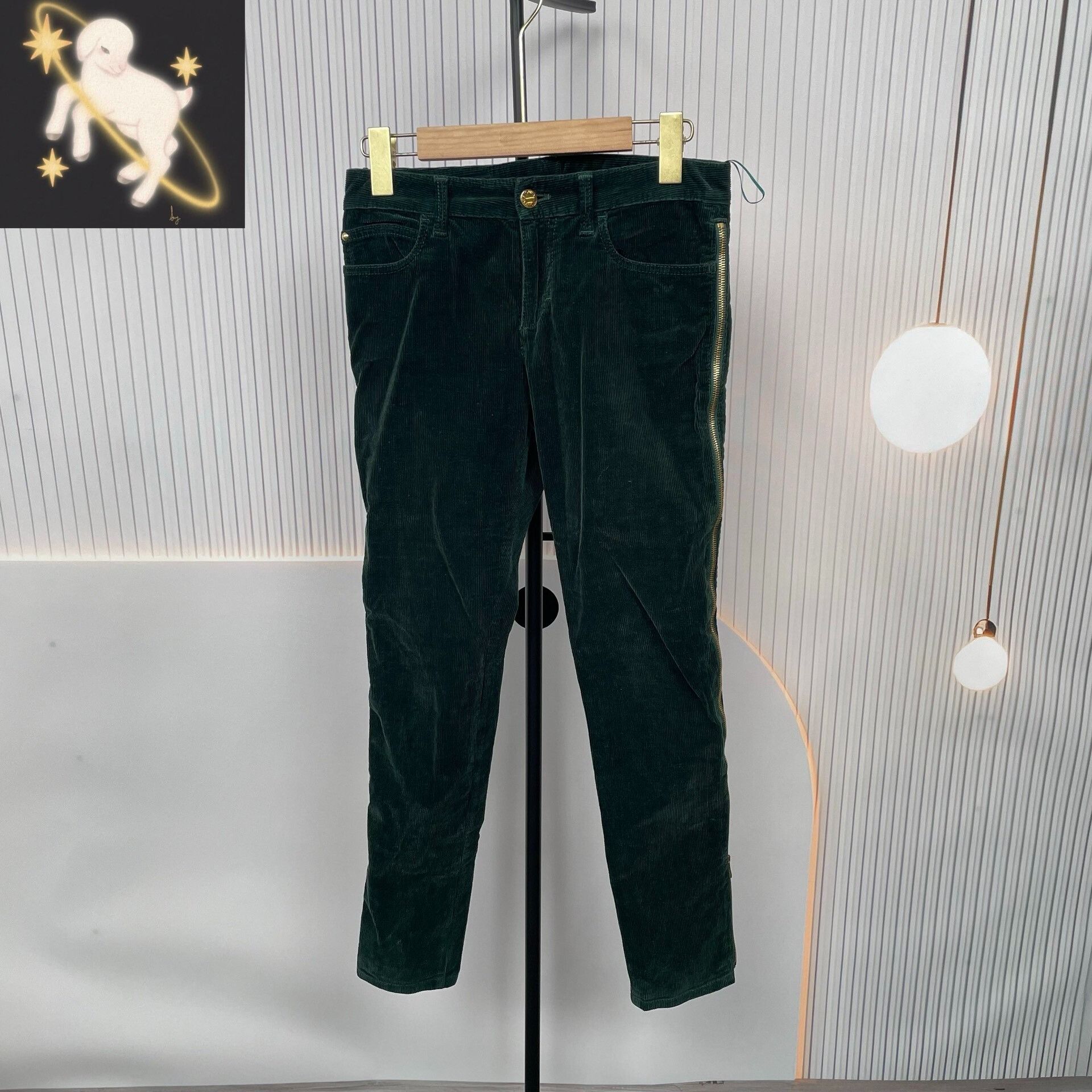 Louis Vuitton Louis Vuitton Green Casual Pants 36 Men Size US 36 / EU 52 - 1 Thumbnail