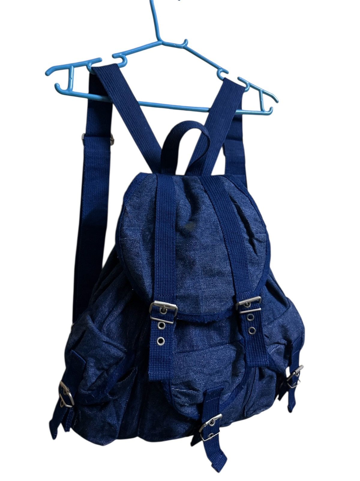 Japanese Brand SACS GS Denim Bagpack Vintage Size ONE SIZE - 2 Thumbnail