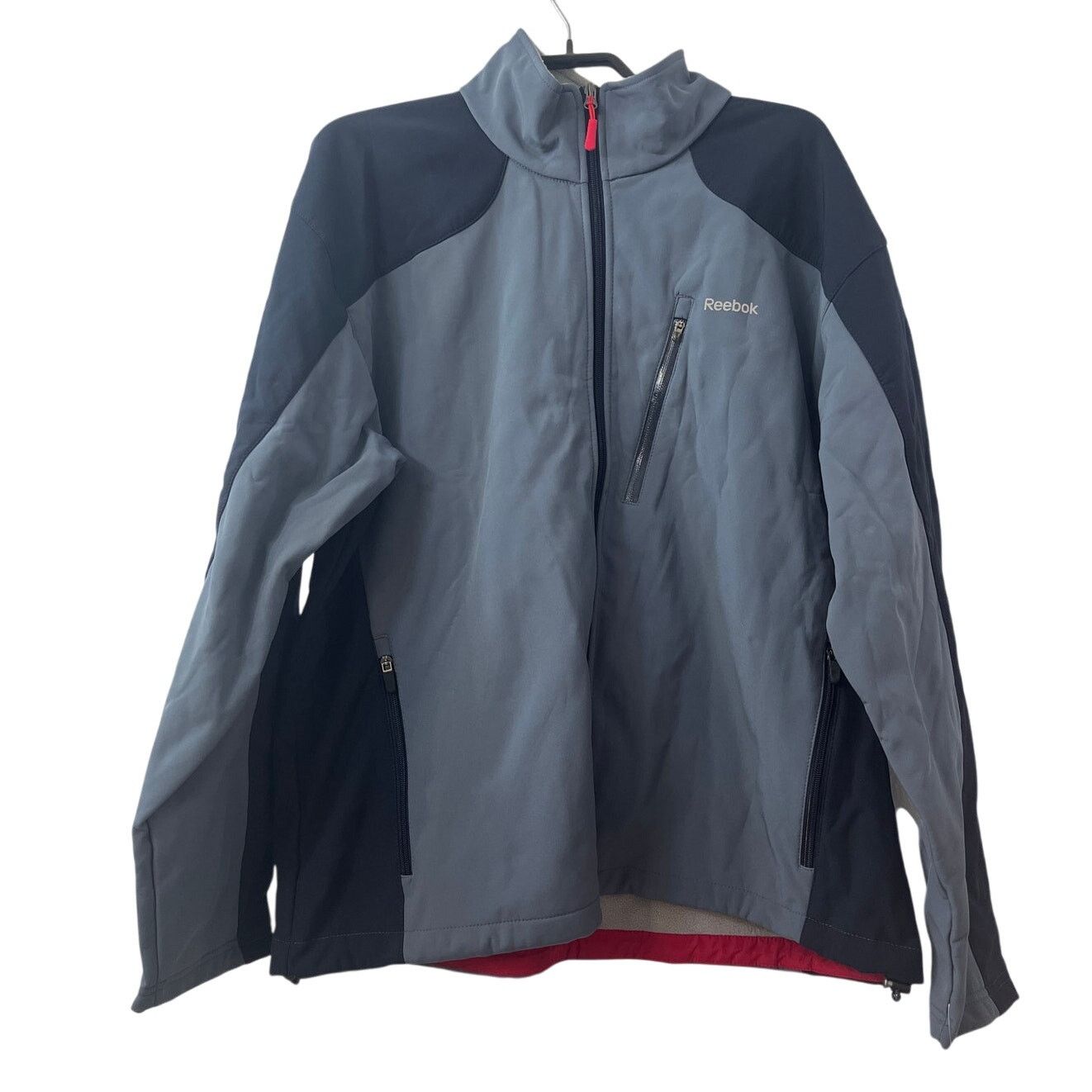 Reebok Reebok Soft Shell Bonded To Micro Fleece Wind Rain Resistant Size US XL / EU 56 / 4 - 1 Thumbnail