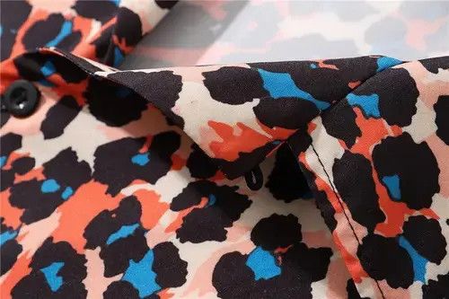 Japanese Brand New 2022 Futuristic Leopard Style Casual Shirt Size US XXL / EU 58 / 5 - 3 Thumbnail