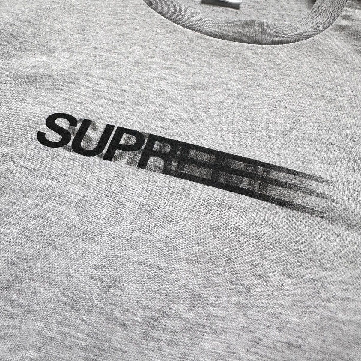 Supreme Supreme Motion Logo Tee Grey Size US L / EU 52-54 / 3 - 3 Thumbnail