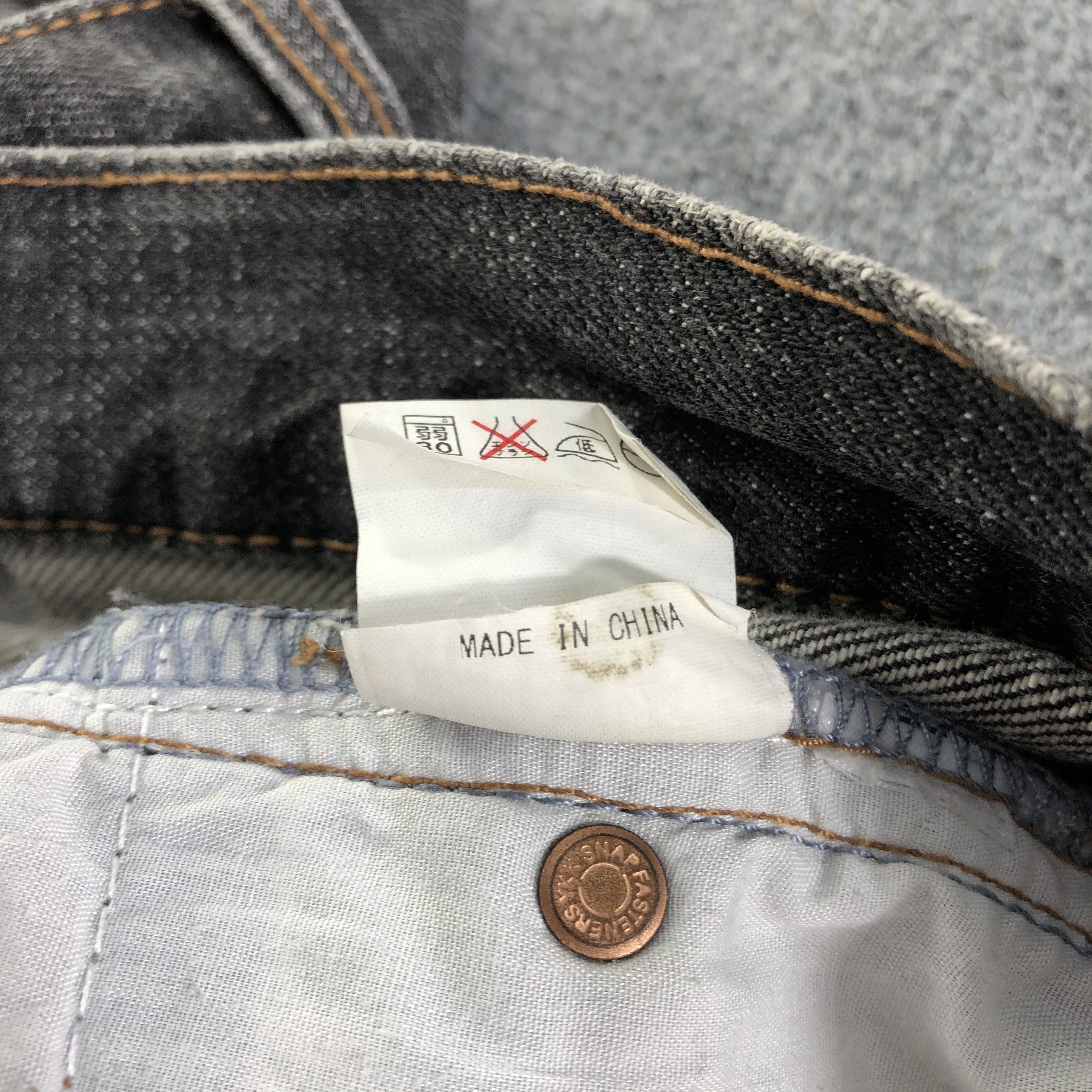 Japanese Brand × Vintage Vintage Japan Selvedge Gothic Jeans-J2950 Size US 33 - 9 Thumbnail