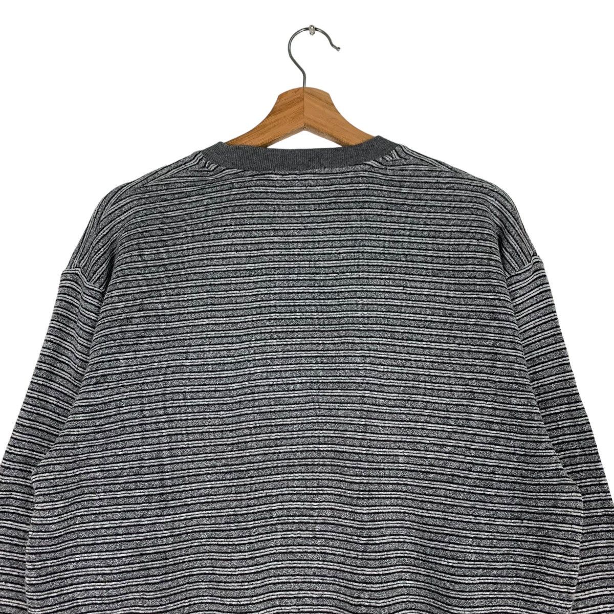Ellesse ELLESSE Striped Crewneck Sweatshirts #0816-C37 Size US M / EU 48-50 / 2 - 8 Thumbnail