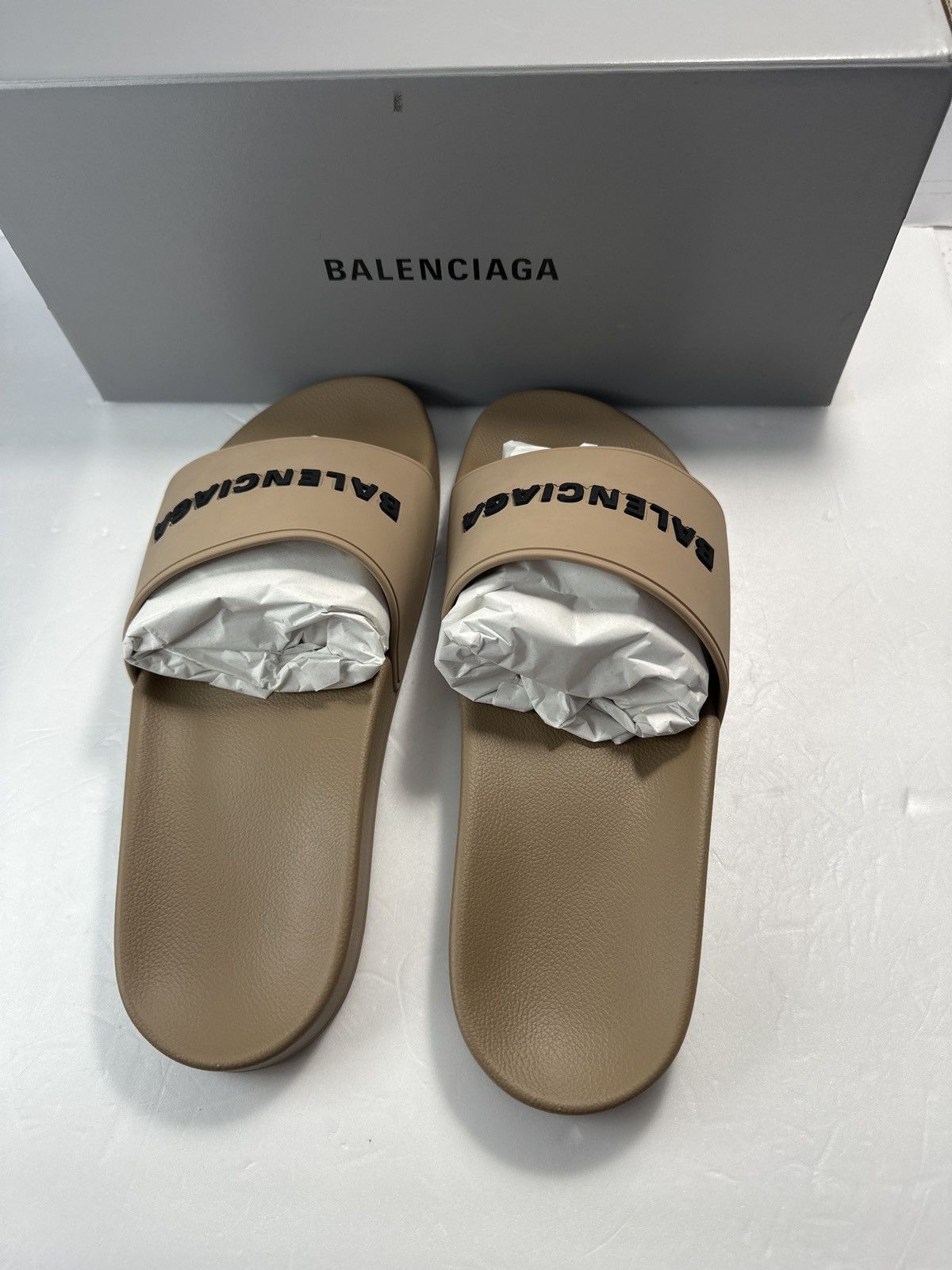 Balenciaga New Authentic Balenciaga Logo Sport Slide Size US 8 / IT 38 - 14 Thumbnail
