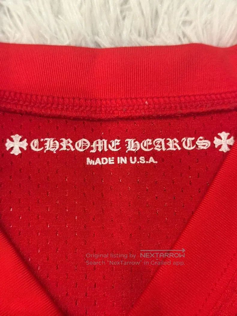 Chrome Hearts chrome hearts red long sleeve graphic shirt . Size US M / EU 48-50 / 2 - 2 Thumbnail