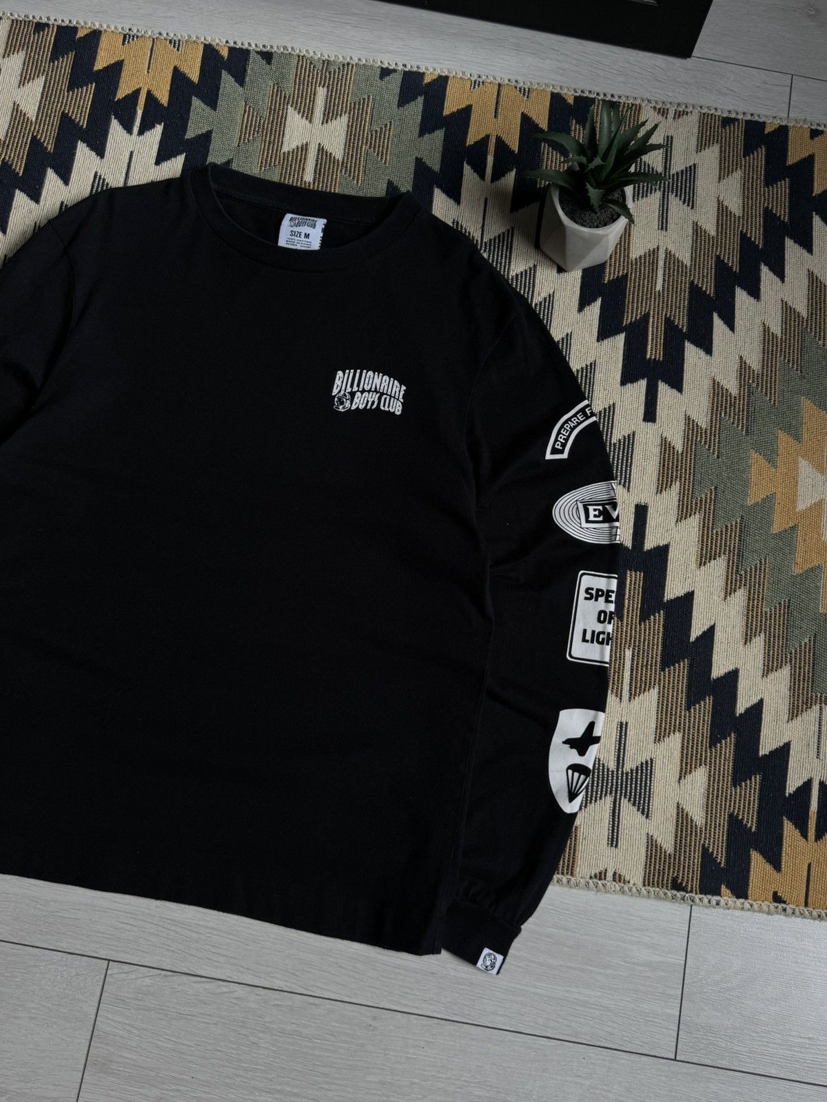 Billionaire Boys Club BBC Billionaire Boys Club Big Logo Longsleve Size US M / EU 48-50 / 2 - 4 Thumbnail