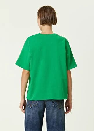 Bottega Veneta o1w1db10824 T-Shirt in Black/Green Size XS / US 0-2 / IT 36-38 - 5 Thumbnail